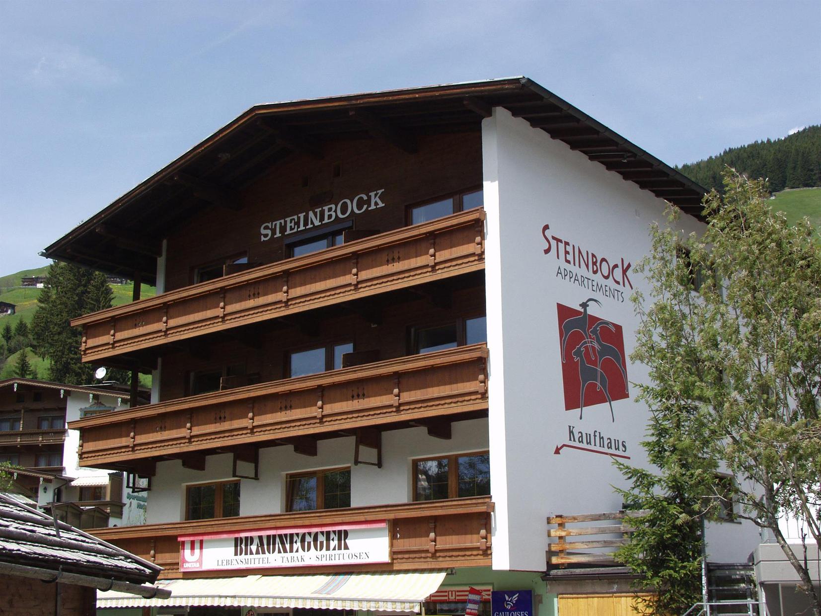 Steinbock — horské ubytování v Hintertuxu